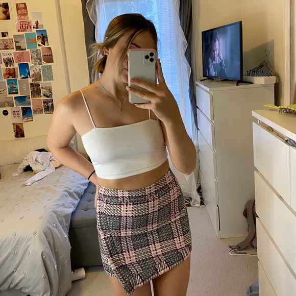 Forever 21 Houndstooth Skirt - Picture 4 of 6